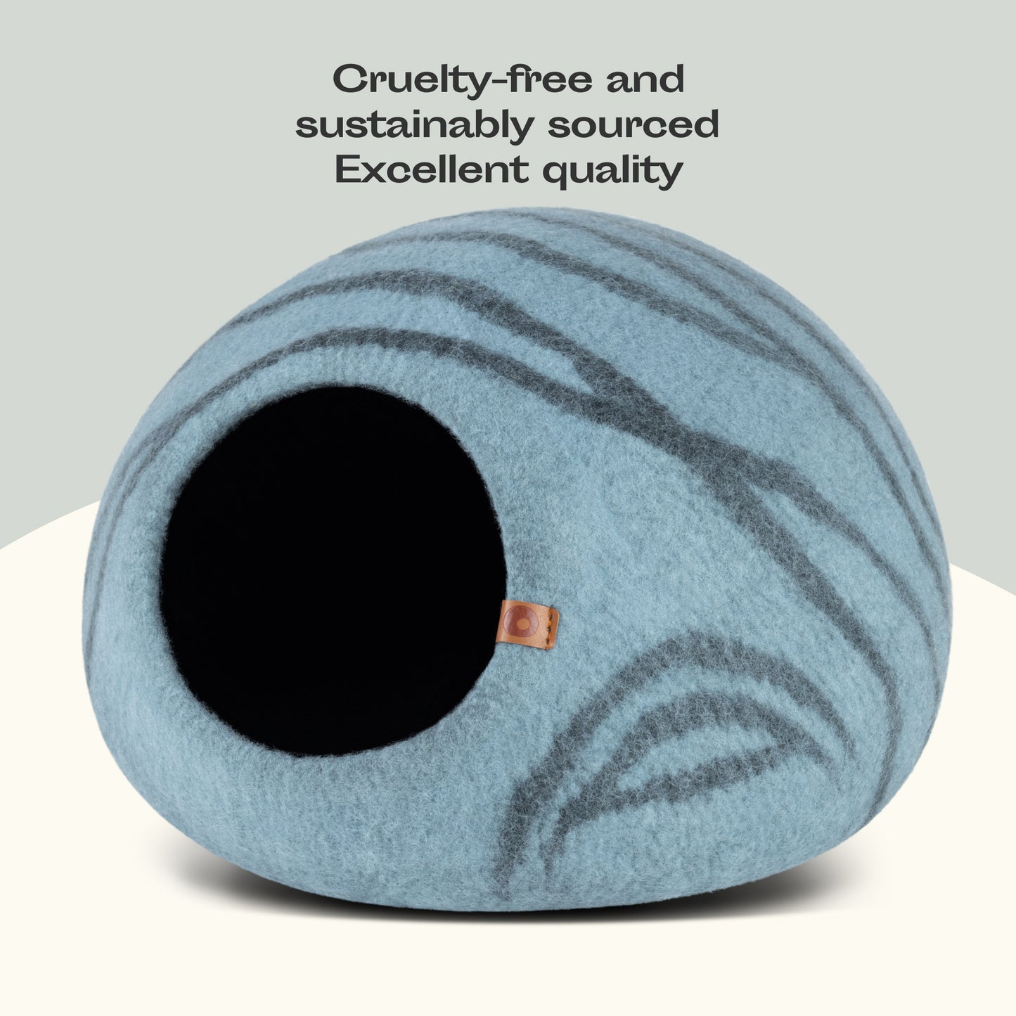 cat cave made cruelty-free & sustainably sourced