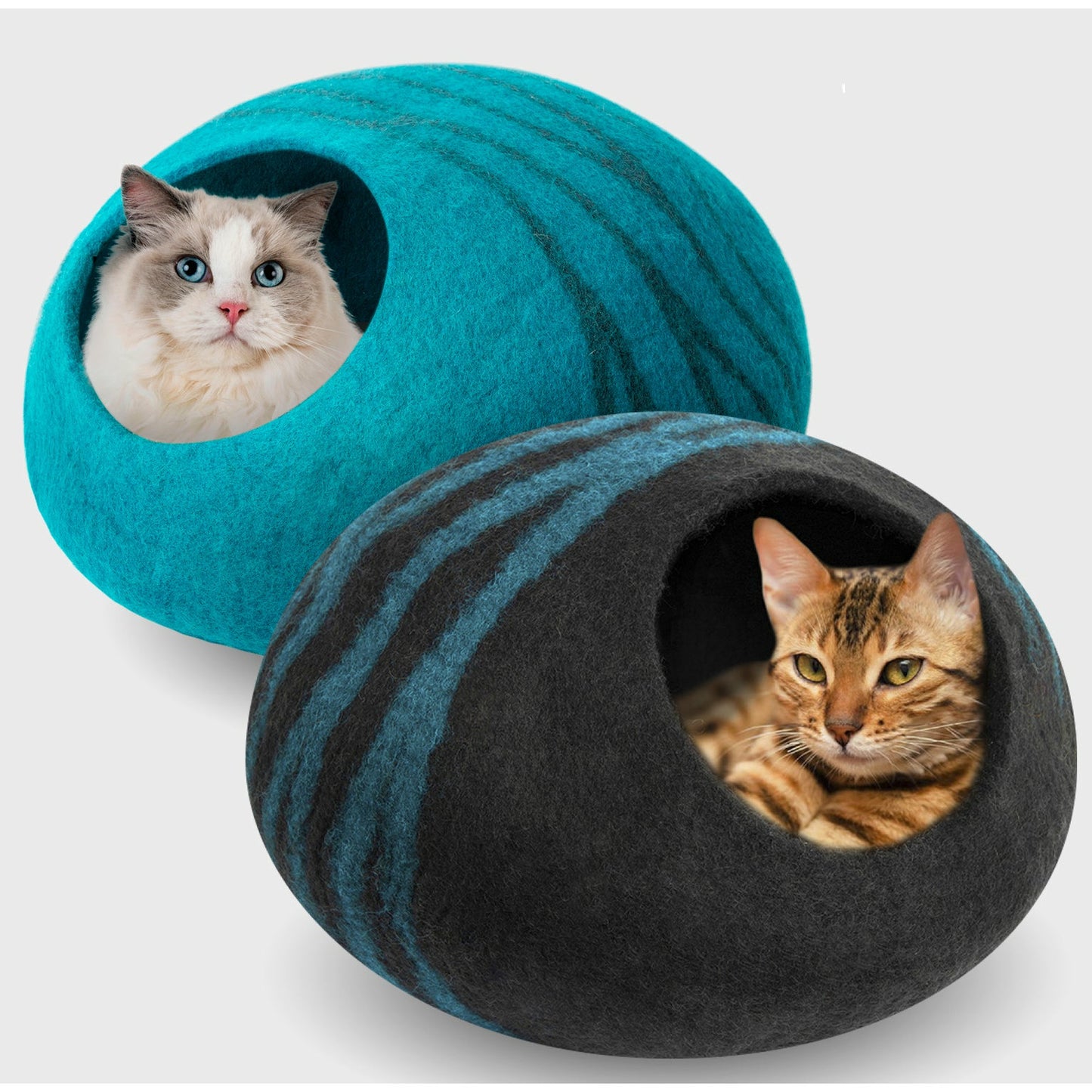 best cat cave for large and small cats