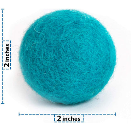 Wool Ball Toys size - 2 inches x 2 inches